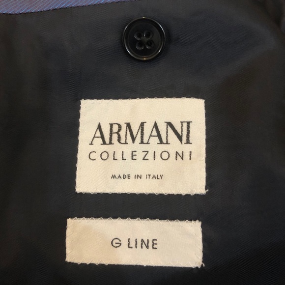 Armani Collezioni G Line Grey Jacket Size 40 - Picture 9 of 9